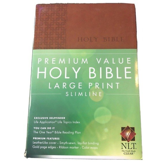 Other - Holy Bible (2012, Imitation Leather, Large Type / large print edition) New